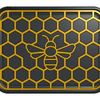 Khay đựng xà phòng Honeybee Soap Dish - Thiết kế tổ ong độc đáo