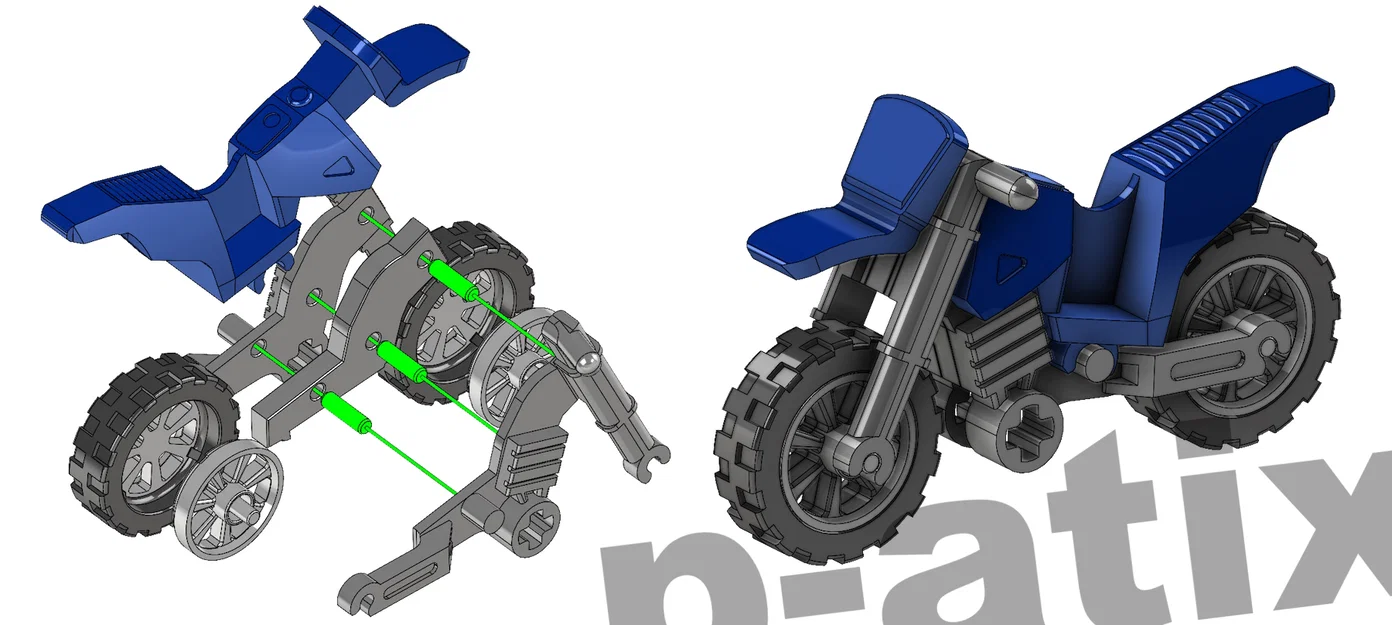 Xe Dirt Bike LEGO (Lego Dirt Bike) - Image 5