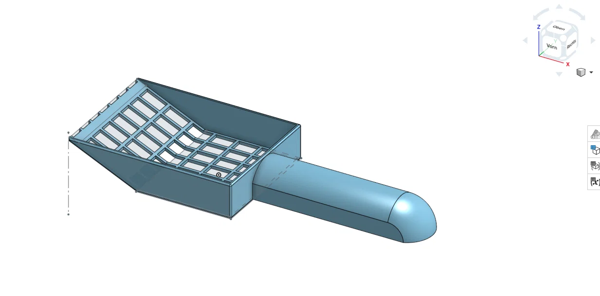 Xẻng xúc cát vệ sinh cho mèo: Thiết kế tối ưu, in 3D dễ dàng - Image 1
