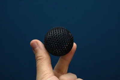 Mẫu in 3D bóng bàn dạng lưới (Airless Ping Pong Ball) độc đáo - Image 1