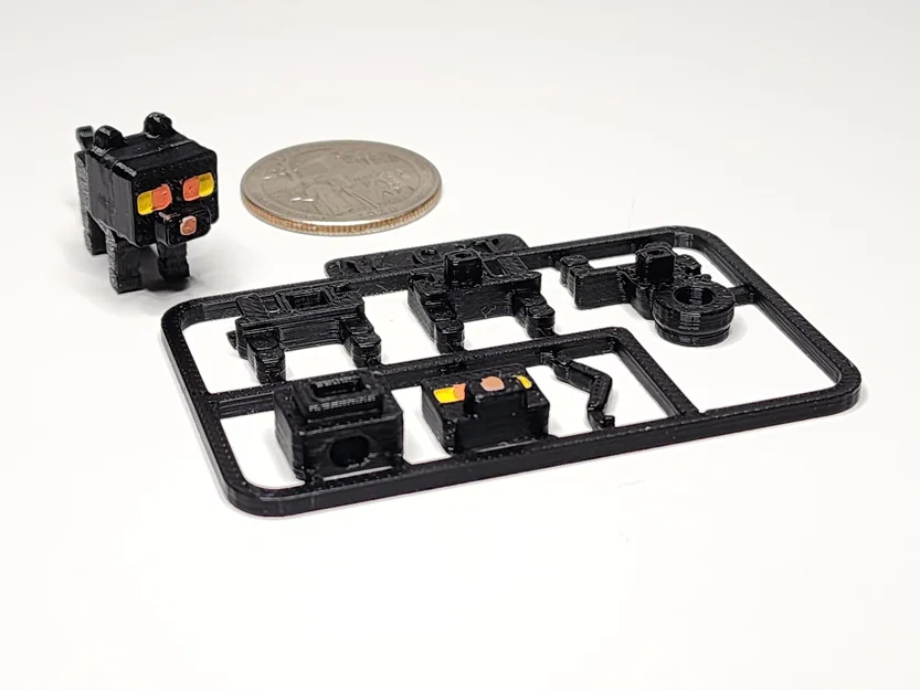 Bộ Kit Card/Móc Khóa Mèo Mini Figure lấy cảm hứng Minecraft - Image 1