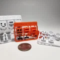 Bộ Kit Card/Móc Khóa Snow Golem phong cách Minecraft (Mini Figure) - Thumbnail 2