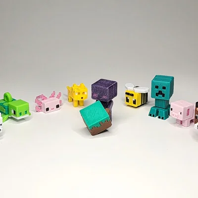Kit Card/Móc Khóa Enderman mini lấy cảm hứng Minecraft
