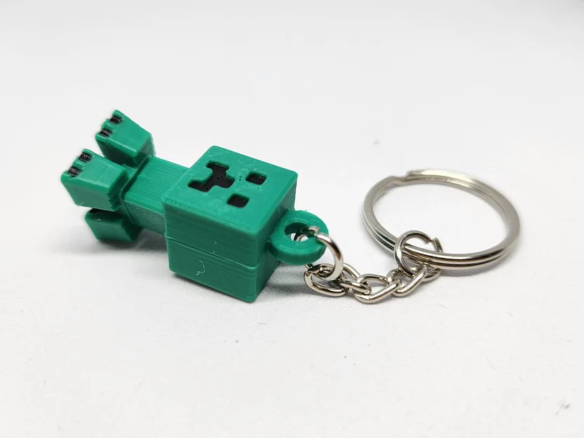 Bộ Kit Card/Móc Khóa Mini Creeper lấy cảm hứng từ Minecraft - Image 2