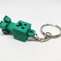 Bộ Kit Card/Móc Khóa Mini Creeper lấy cảm hứng từ Minecraft - Thumbnail 2