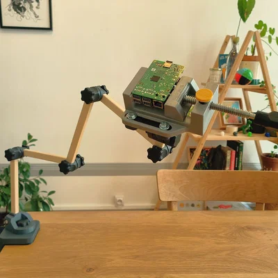 Tay đỡ khớp (Articulated Arm) với cách khớp nối mới