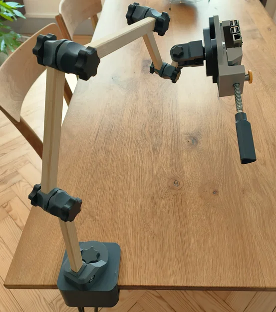 Tay đỡ khớp (Articulated Arm) với cách khớp nối mới - Image 4