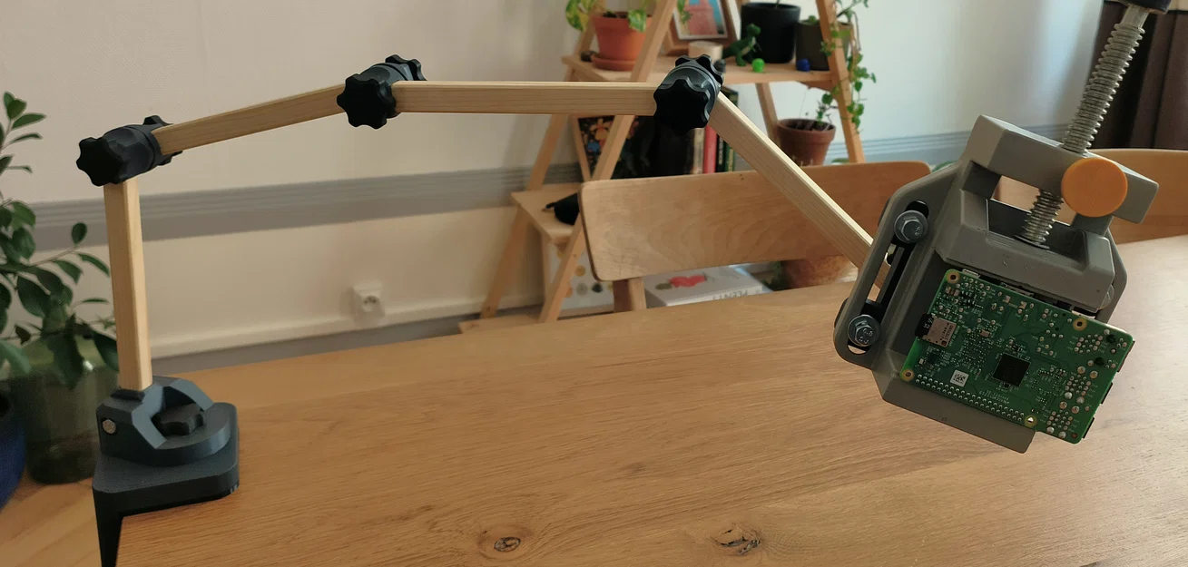 Tay đỡ khớp (Articulated Arm) với cách khớp nối mới - Image 6