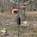 Chắn sóc (Squirrel Baffle Guard) cho trụ máng ăn đường kính 1 inch - Thumbnail 1