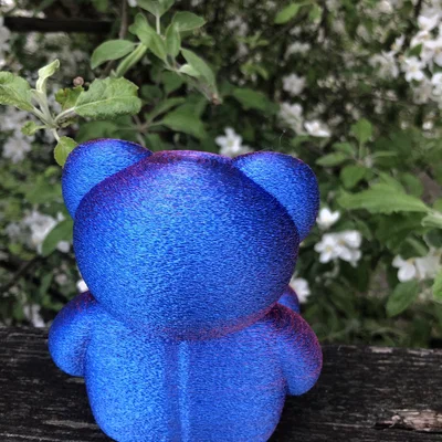 Mô hình gấu bông 3D dễ thương trang trí bàn làm việc