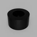 Chắn sóc (Squirrel Baffle Guard) cho trụ máng ăn đường kính 1 inch - Thumbnail 3
