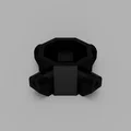 Chắn sóc (Squirrel Baffle Guard) cho trụ máng ăn đường kính 1 inch - Thumbnail 4