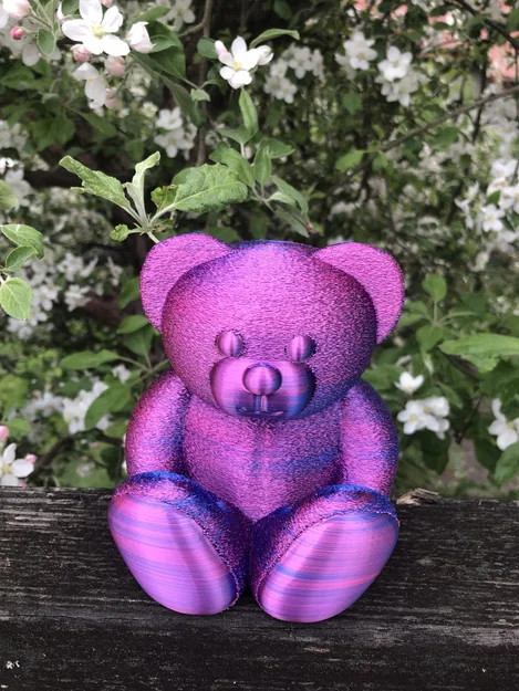 Mô hình gấu bông 3D dễ thương trang trí bàn làm việc - Image 3