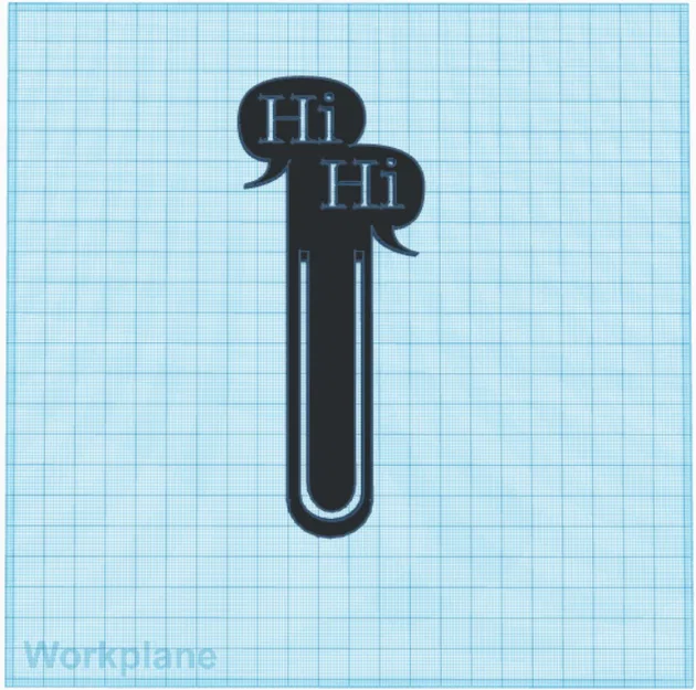 Kẹp sách Heartstopper Hi Hi (Bookmark 3D) thiết kế cực đáng yêu - Image 1