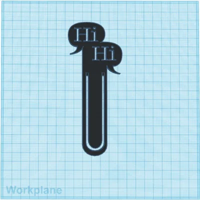 Kẹp sách Heartstopper Hi Hi (Bookmark 3D) thiết kế cực đáng yêu