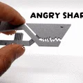 Kẹp Cá Mập Giận Dữ (Angry Shark Clip & Fidget Toy) - Thumbnail 1