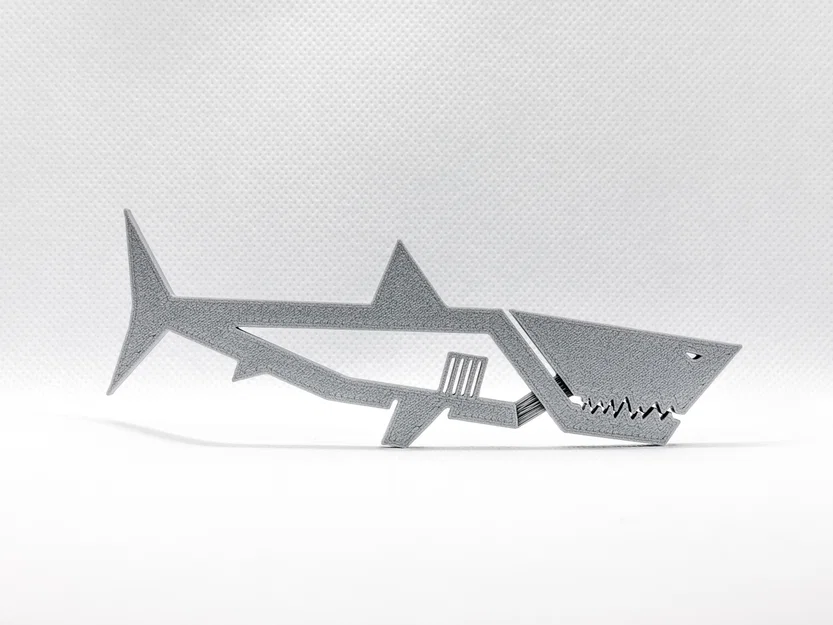 Kẹp Cá Mập Giận Dữ (Angry Shark Clip & Fidget Toy) - Image 3