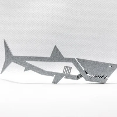 Kẹp Cá Mập Giận Dữ (Angry Shark Clip & Fidget Toy)