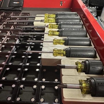 Gridfinity - Bộ khay Klein Tools 85148 Screwdriver Set