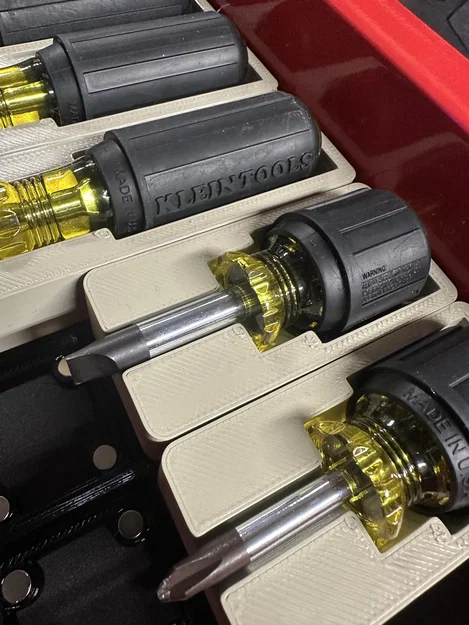 Gridfinity - Bộ khay Klein Tools 85148 Screwdriver Set - Image 3