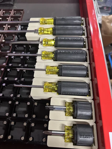 Gridfinity - Bộ khay Klein Tools 85148 Screwdriver Set - Image 4