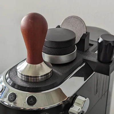 Nắp khay tách DeLonghi Dedica & giá để tool 51mm (EC680/EC685)