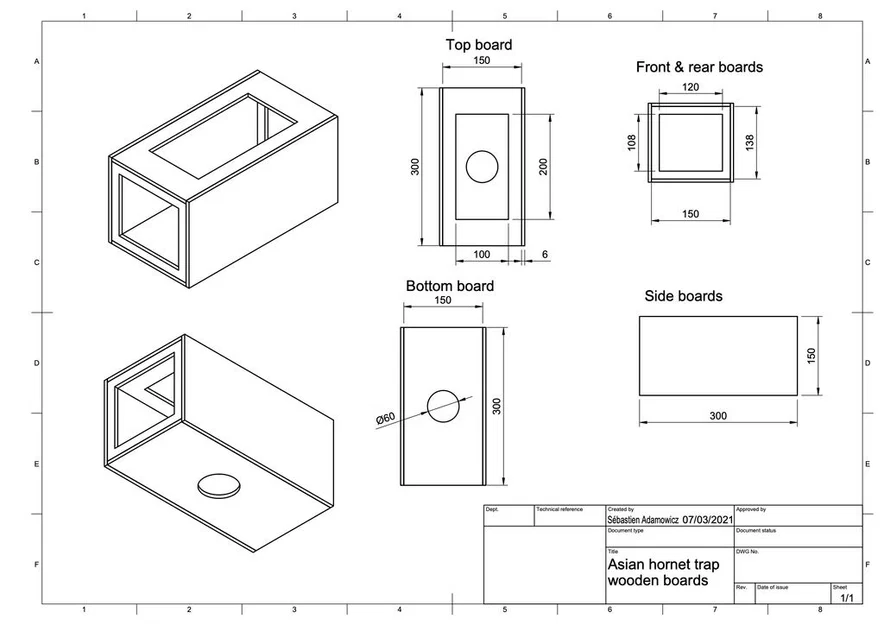 Bẫy Asian Hornet (Asian hornet trap) - Image 22