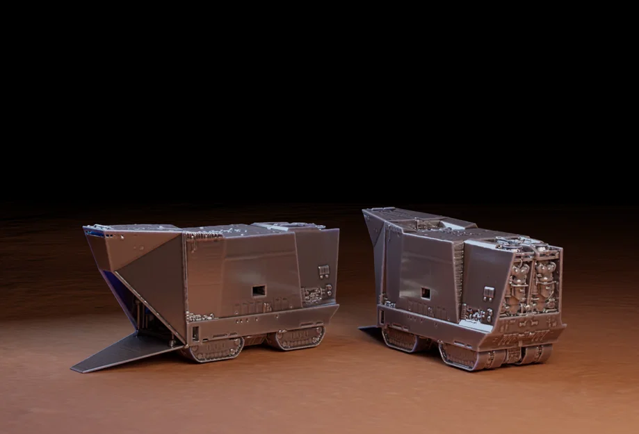 Mô hình 3D Jawa Sandcrawler có nội thất - Star Wars Collection - Image 1