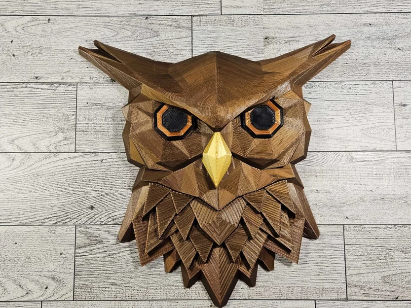 Tranh Treo Tường Cú Săn Đêm Midnight Hunter Owl - Image 1