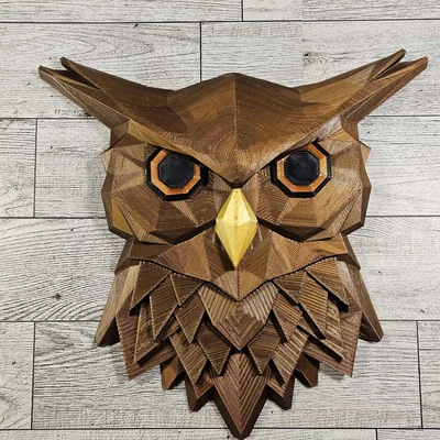 Tranh Treo Tường Cú Săn Đêm Midnight Hunter Owl