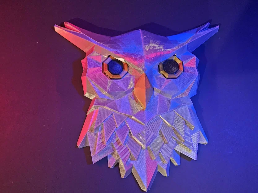 Tranh Treo Tường Cú Săn Đêm Midnight Hunter Owl - Image 4