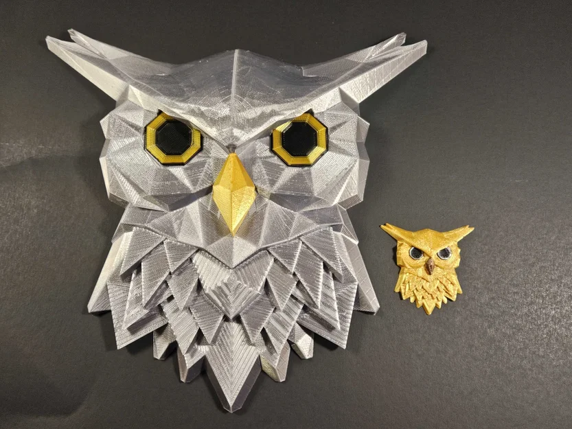 Tranh Treo Tường Cú Săn Đêm Midnight Hunter Owl - Image 6