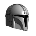 Mô hình Mũ bảo hiểm Mandalorian in 3D ấn tượng - Thumbnail 4