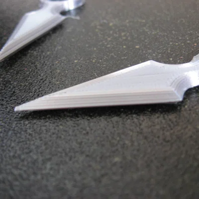 Mô hình phi tiêu Ninja (Ninja Throwing Knife) in 3D sắc nét