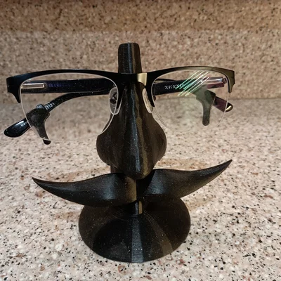 Giá Đỡ Kính Ria Mép (Mustached Glasses Holder Stand)