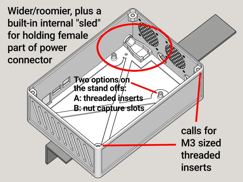 Vỏ SKR Pro v1.2 & TFT E3 v3.0 (remix) (threaded inserts) - Image 8