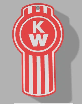 Móc khóa logo Kenworth - Image 1