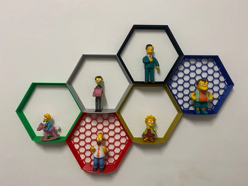 Kệ lục giác (Hexagonal shelf) - Image 1