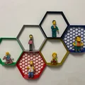 Kệ lục giác (Hexagonal shelf) - Thumbnail 1