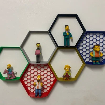 Kệ lục giác (Hexagonal shelf)