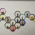 Kệ lục giác (Hexagonal shelf) - Thumbnail 5