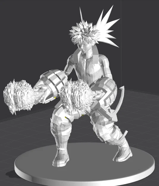 Mô hình 3D Bakugou Katsuki từ My Hero Academia đẹp mắt - Image 1