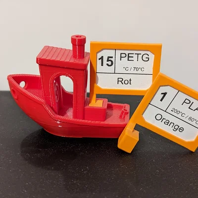 Phụ kiện cờ trang trí cho tàu in 3D Benchy cực đẹp