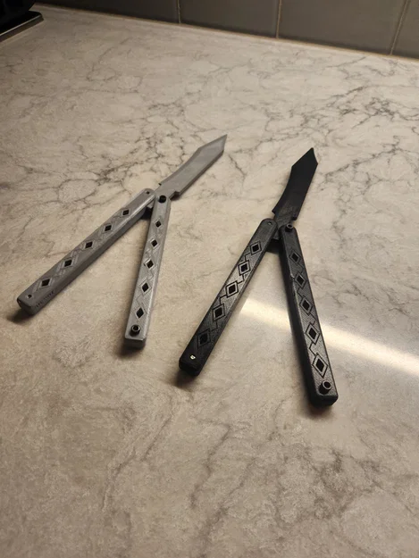 Balisong in 3D “Ultimate” (dao bướm/butterfly knife) - Image 1