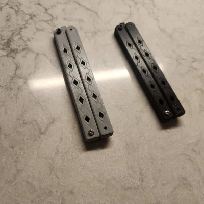 Balisong in 3D “Ultimate” (dao bướm/butterfly knife)