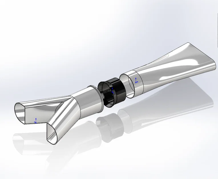 Ống Hút & Xả QX-Motor 30mm EDF cho FMS Alpha Jet - Image 1