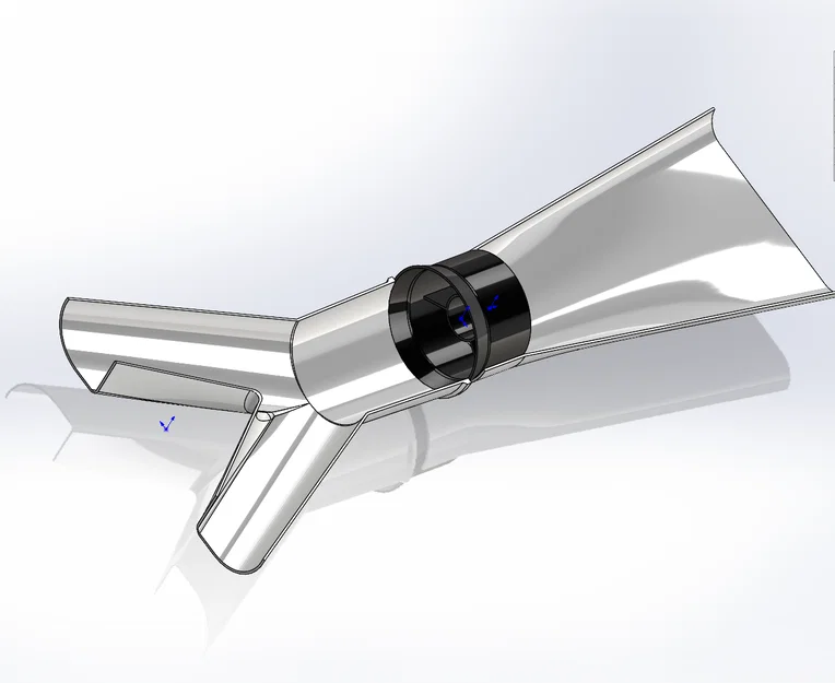 Ống Hút & Xả QX-Motor 30mm EDF cho FMS Alpha Jet - Image 2