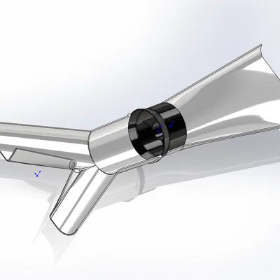 Ống Hút & Xả QX-Motor 30mm EDF cho FMS Alpha Jet