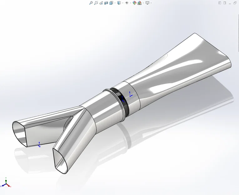 Ống Hút & Xả QX-Motor 30mm EDF cho FMS Alpha Jet - Image 4
