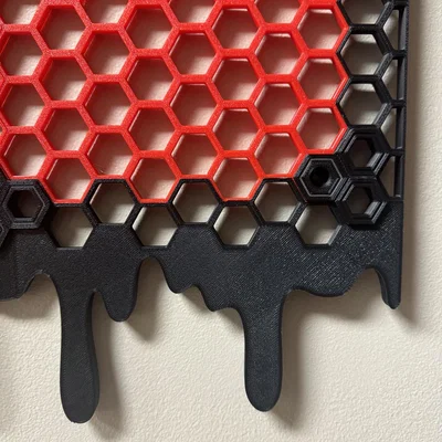 Góc bo viền kiểu “drippy” (Drippy border corners)